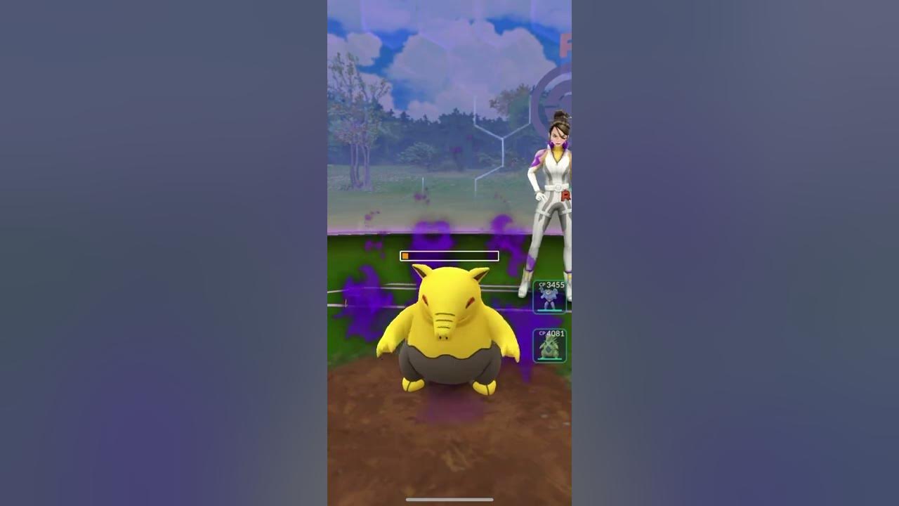 Pokemon Go Battle of team rocket boss sierra (May 2022 YouTube