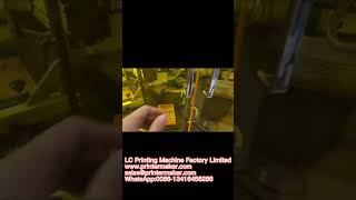 Tool ruler set fully automatic multi-color screen printing machine