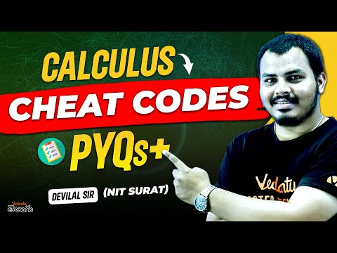 EAPCET 2024  Calculus PYQs + Cheat codes | Devilal SIR (NIT Surat) | Class 12 EAPCET 2024