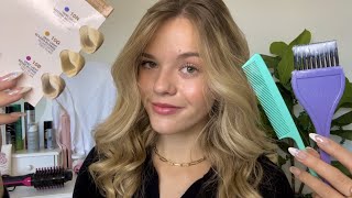 ASMR 1h Neighbourhood Salon Roleplay ‍♀ Gossiping About Your Love Life  (jersey accent)