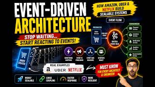Event-Driven Architecture - How Amazon, Uber & Netflix Build Scalable Systems