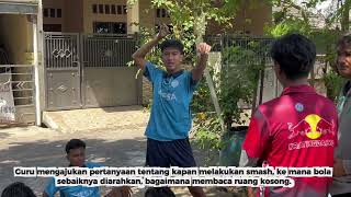 Video Pembelajaran Teknik Smash Sebagai penerapan Tactical Games dalam strategi Bola Voli