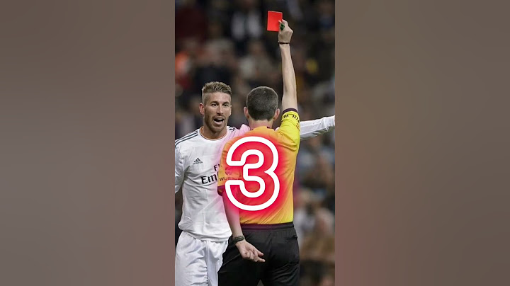 Top 5 de jugadores con mas tarjetas rojas en la historia!