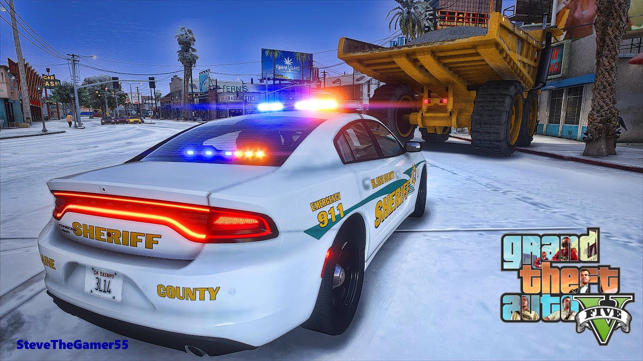 Sheriff Patrol|| GTA 5 Mod Lspdfr|| #lspdfr #stevethegamer55