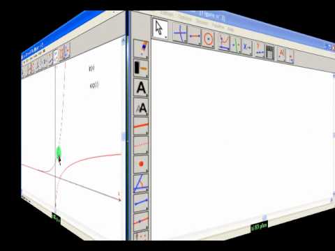 Video رسم منحني دالة بإستعمال cabri geométre II plus - youtube