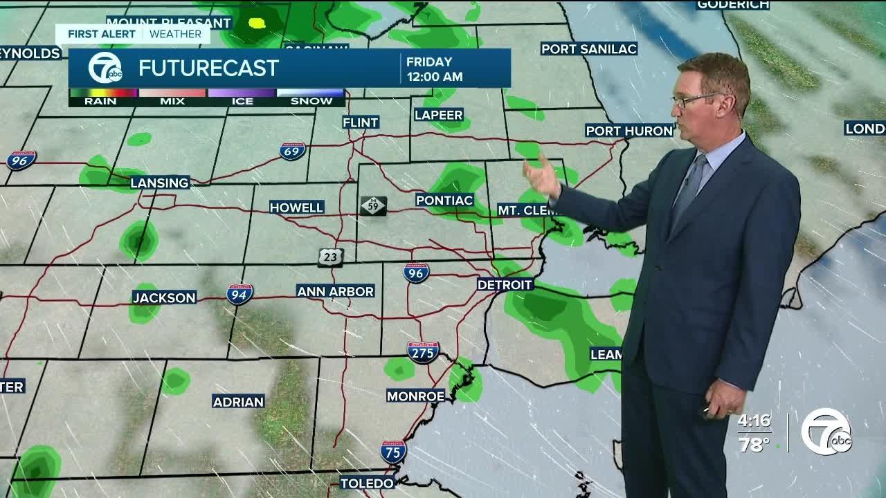 Periods of rain for days - YouTube