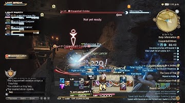 FINAL FANTASY XIV, Dungeon 3.... Copperbell mines