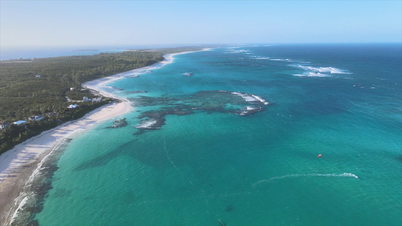 Kitesurfing in Eleuthera, Bahamas Full Version YouTube