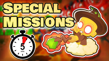 ALL the Special Missions in UNDER 5 MINUTES (BTD5)