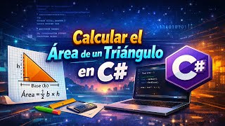 Calcular el área de un triángulo en C#