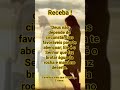 Receba. #fe #cristonossavida #deuscuidademim #deustemumapalavrapravoce #paz#vida#amor##deus