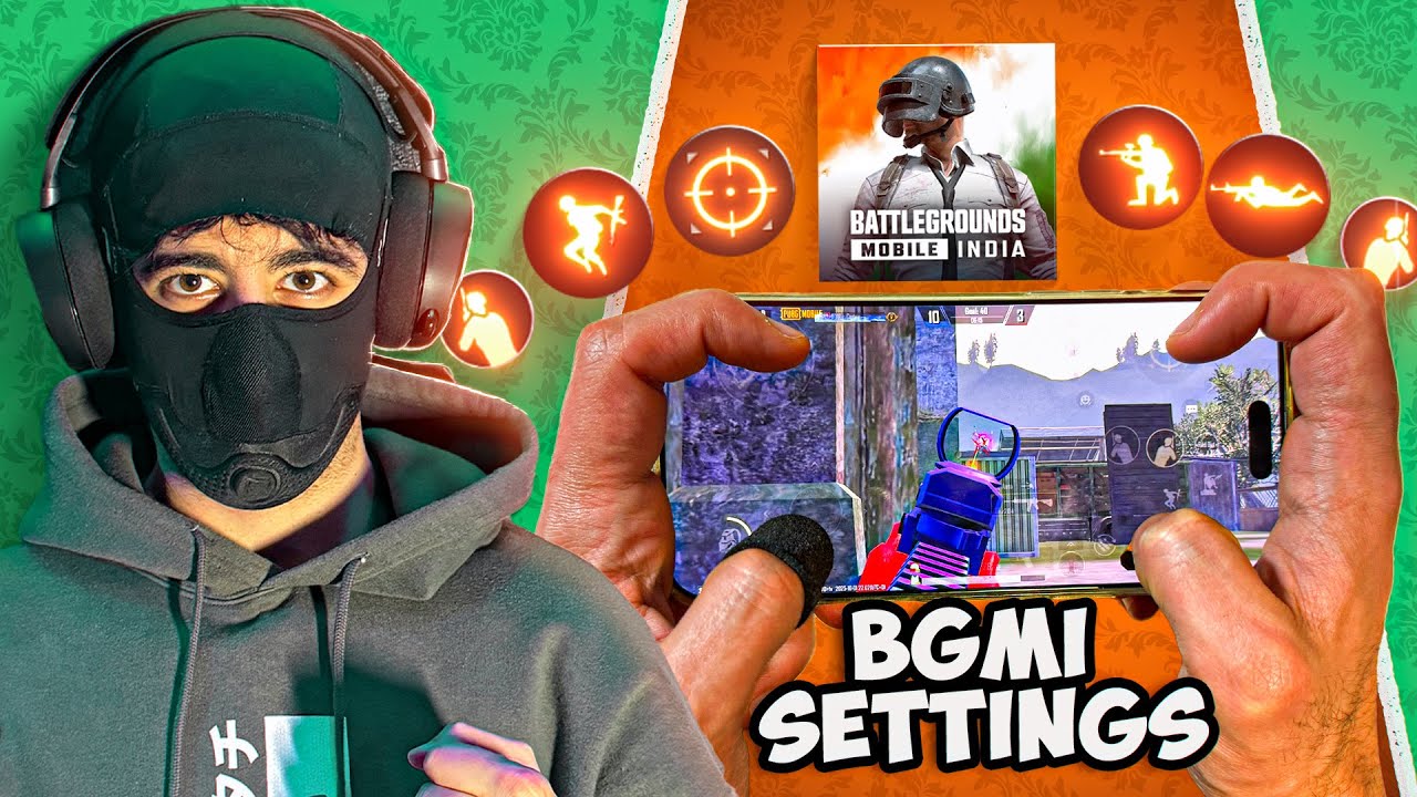 Handcam + My Full BGMI Settings Revealed 😱 | هاندكام + إعداداتي الكاملة في ببجي الهندية 🔥