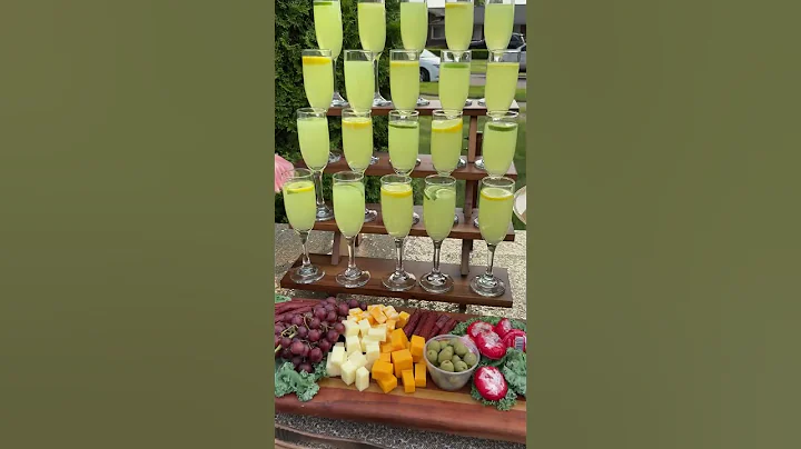 Baby shower, food set up #BabyShower #PartySetUp