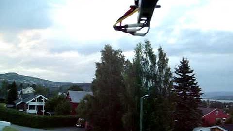 Mikrokopter aerial video "crash" - motor burns out!