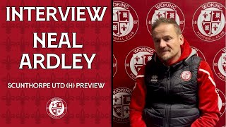 Neal Ardley Interview Shorpe United Preview
