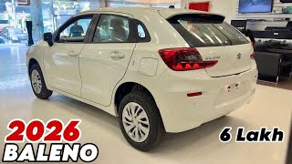 2026 New BALENO Updated 2nd Base Model Delta || Maruti Suzuki BALENO White Review