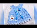 ✨ ¡PARECE DE BOUTIQUE! Vestido Adele para Niñas Tejido a Crochet, Gancho, Ganchillo Fácil y Elegante