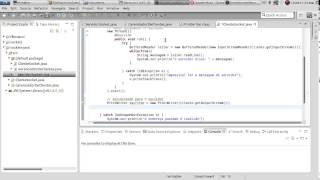 004.1Criando o cliente  - Fazendo um chat com sockets java