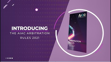 Launch of the AIAC Arbitration Rules 2021