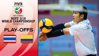 THA vs. COL - Full Match | Play Offs 13-16 | Boys U19 World Champs 2021