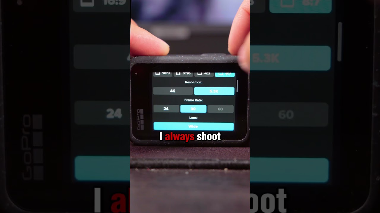 Best GoPro settings for FPV drones 