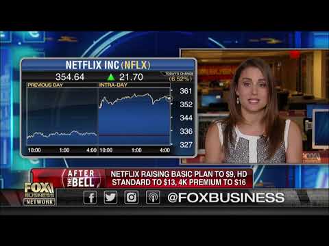 FBN’s Kristina Partsinevelos discusses Netflix’s recent price hike and how it will affect new customers.