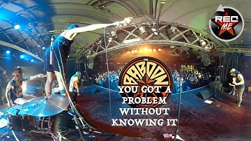 The Baboon Show "You Got a Problem Without Knowing It" @ Razzmatazz 2 (11/10/2018) 360 Stage Invader