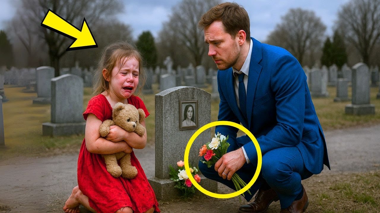 يرى المليونير فتاة فقيرة تبكي عند قبر زوجته، ويُفاجأ بما تقوله...