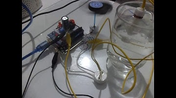 Sensor de nível de água aciona motor DC - Arduino