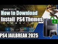 Anleitung Zum Herunterladen Und Installieren Von Themes Auf Einer Gejailbreakten PS4 Leitfaden