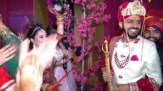 Viral Ribbon cutting ceremony in Punjabi Wedding ! Punjabi Boliyan! Ribbon Cutting! #punjabi #viral