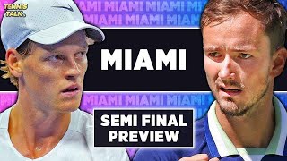 Sinner vs Medvedev | Miami Open 2024 SF | Tennis Prediction