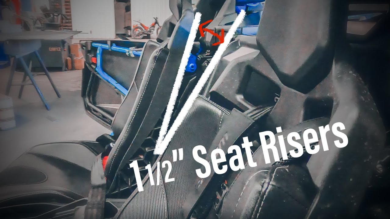 How to Install Bent Metal Seat Risers - YouTube