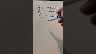 Easy Example of Real World Math - 4th Grade #decimals #maths