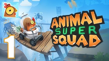 Animal Super Squad - Gameplay Walkthrough Part 1 (iOS, Android)