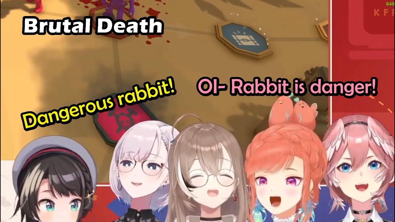 The Rest of Holotori Dying of Laughter When Lui Gets Destroyed by Mumei Twice