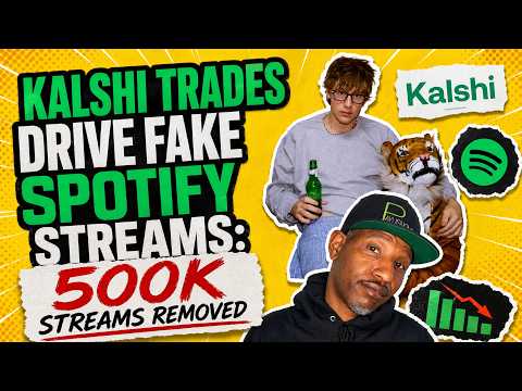 Kalshi Trades Drive Fake Spotify Streams