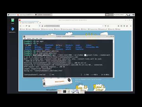 Linux Notes  Downloading a full website using Wget