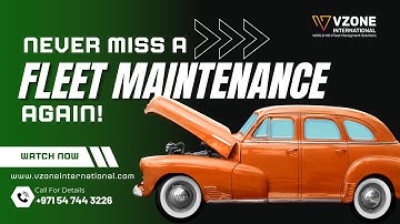 Fleet Maintenance Software | Fleet Maintenance Management | VZone International