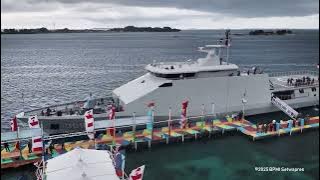 The Vice President's Working Visit to the Seribu Islands Aboard the KRI Bung Karno 369