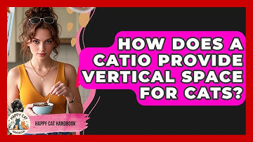 How Does A Catio Provide Vertical Space For Cats? - Happy Cat Handbook