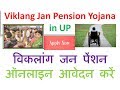 Viklang Jan Pension Yojana in UP (विकलांग जन पेंशन ऑनलाइन आवेदन करें) Viklang Jan Pension Yojana in UP (विकलांग जन पेंशन ऑनलाइन आवेदन करें)