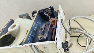 2 saal se AC Service nahi kiya! Dekho kya halat ho gayi 🤯 #acmasterservice #acservice #trending #ac