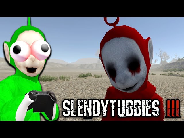 Slendytubbies Online Horror Game Series - ENGLISH: Slendytubbies 3