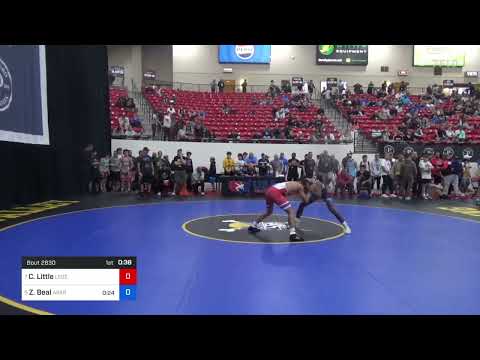 2024 U15 U.S. Open: Cruz Little vs Zahn Beal: 48 kg 3rd Place Bout @usawrestling