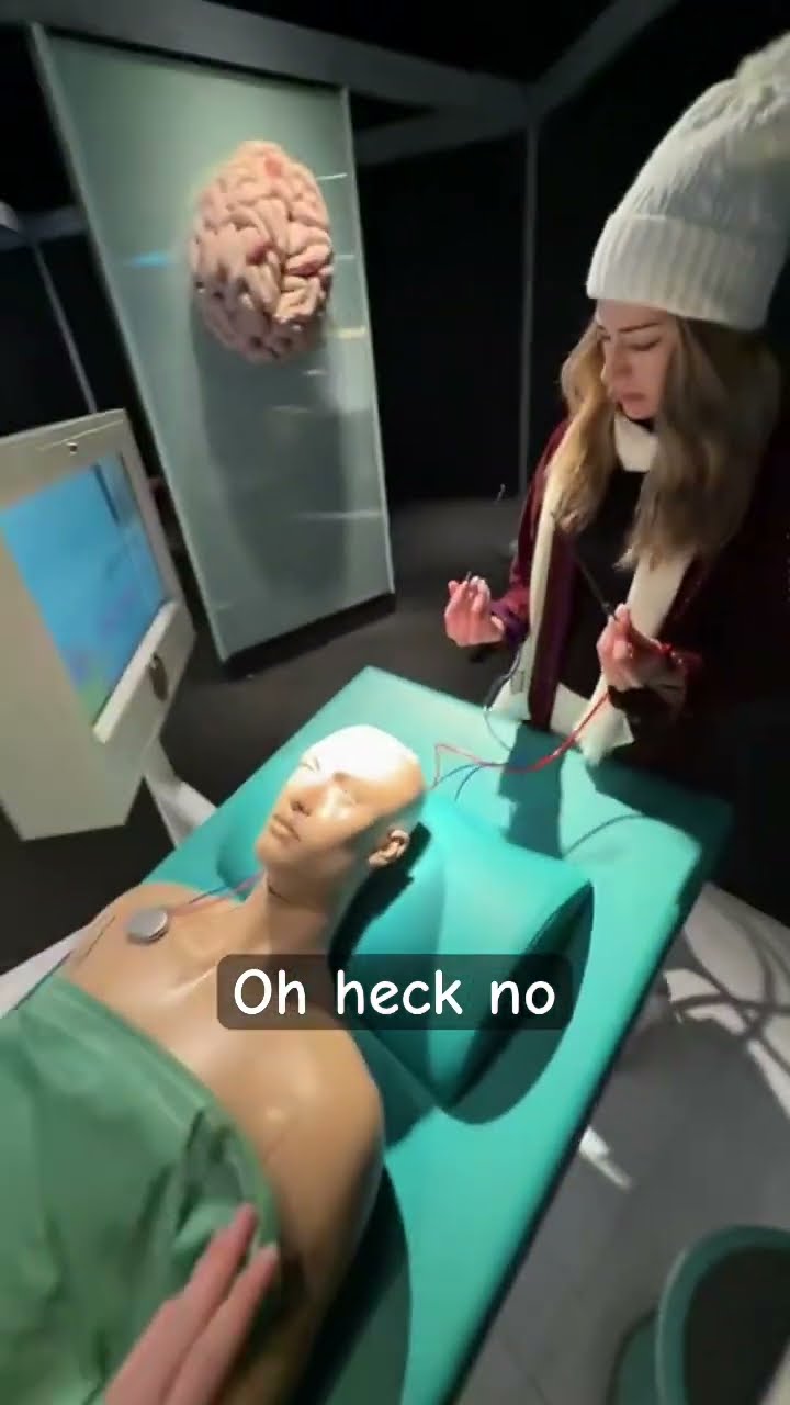 I would not let her get near me with those things