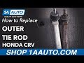 How to Replace Outer Tie Rod 07-11 Honda CRV