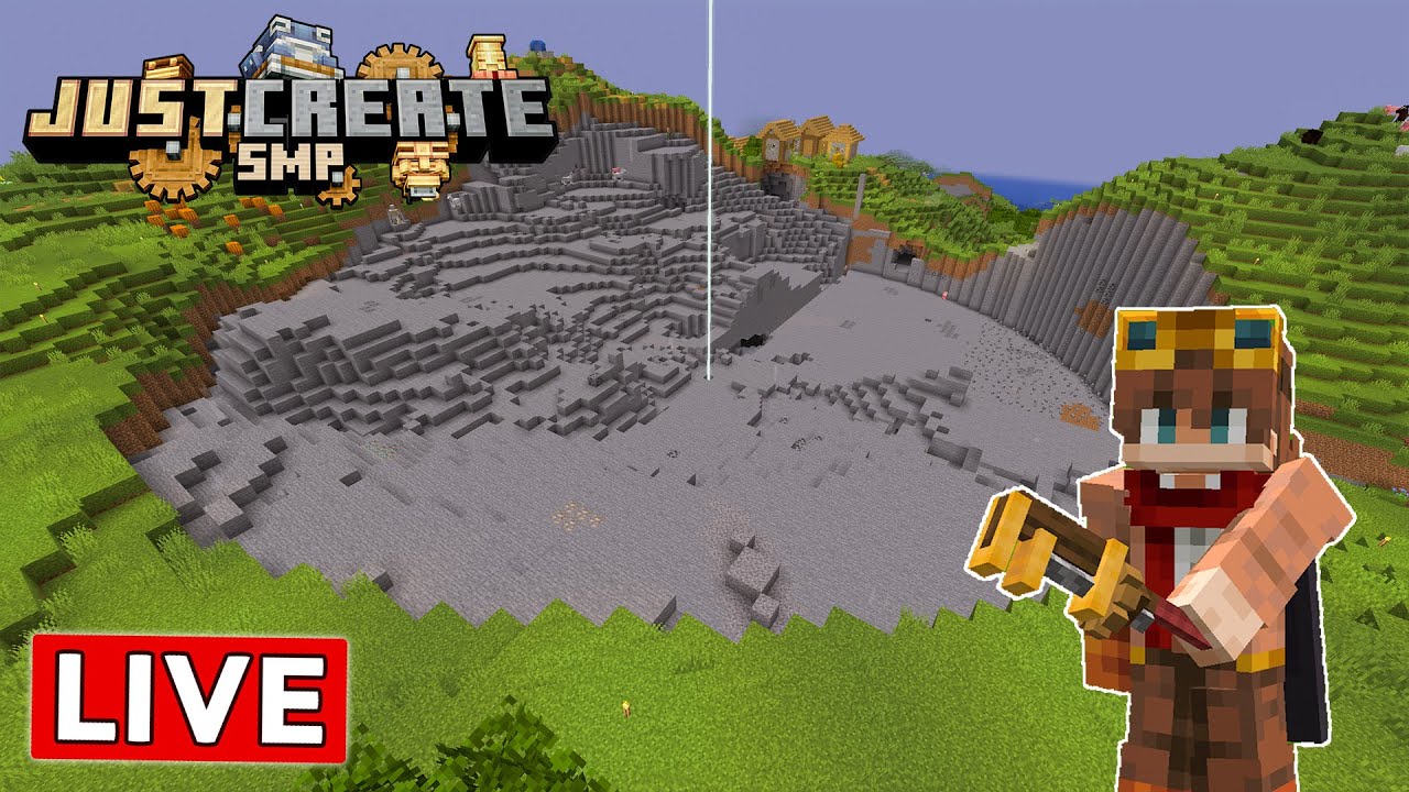 Will I finish digging this hole on the Just Create SMP? :: Minecraft ...