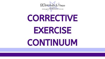 Introduction to the Corrective Exercise Continuum