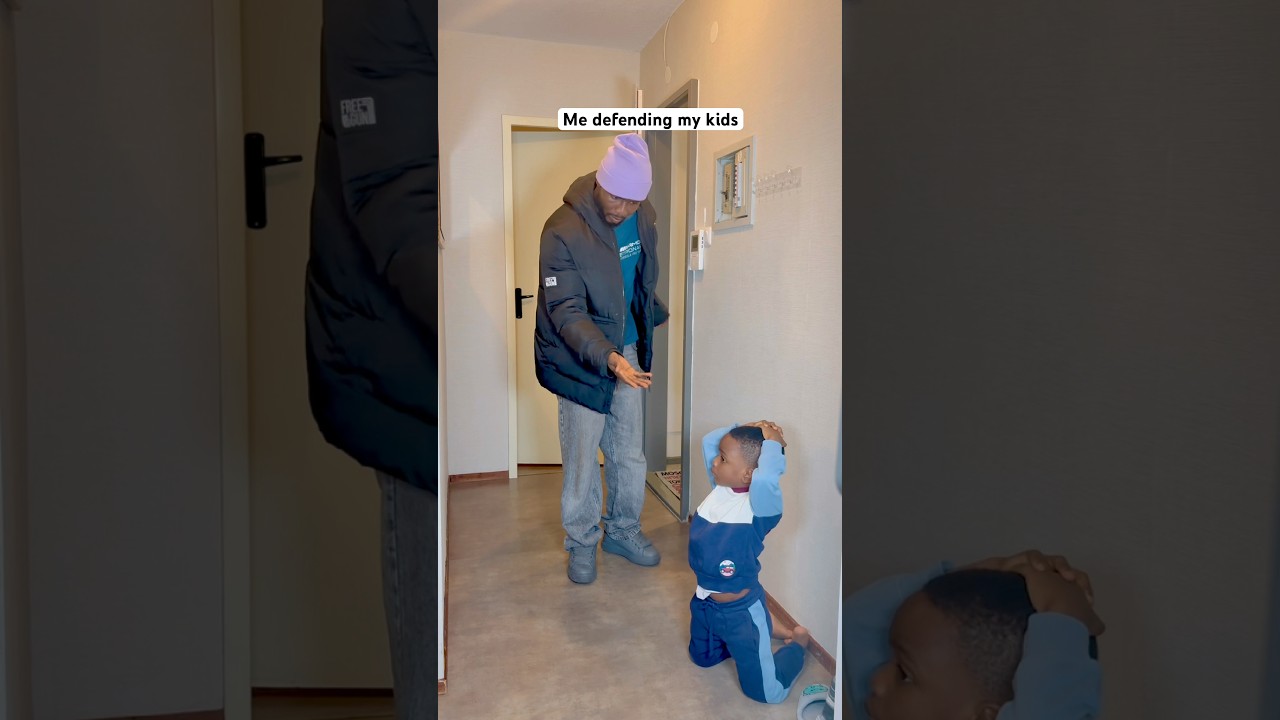 Me defending my kids 